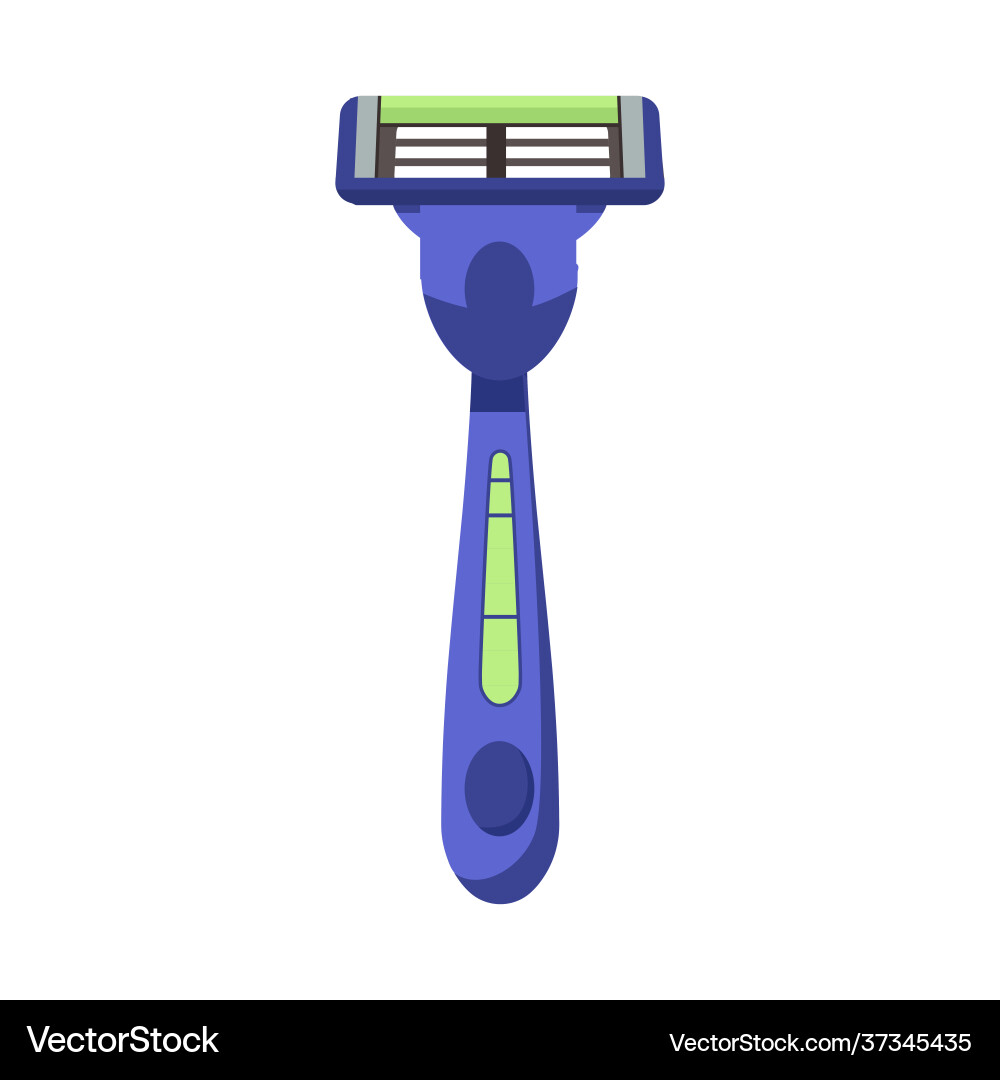 Isolated object razor and tools sign Vector Image