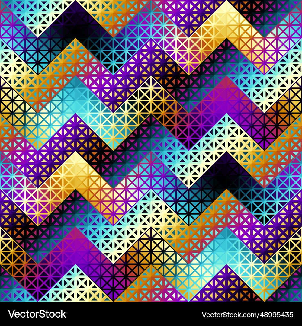 Seamless pattern background of a triangles Seamless pattern background of a triangles Vector Image