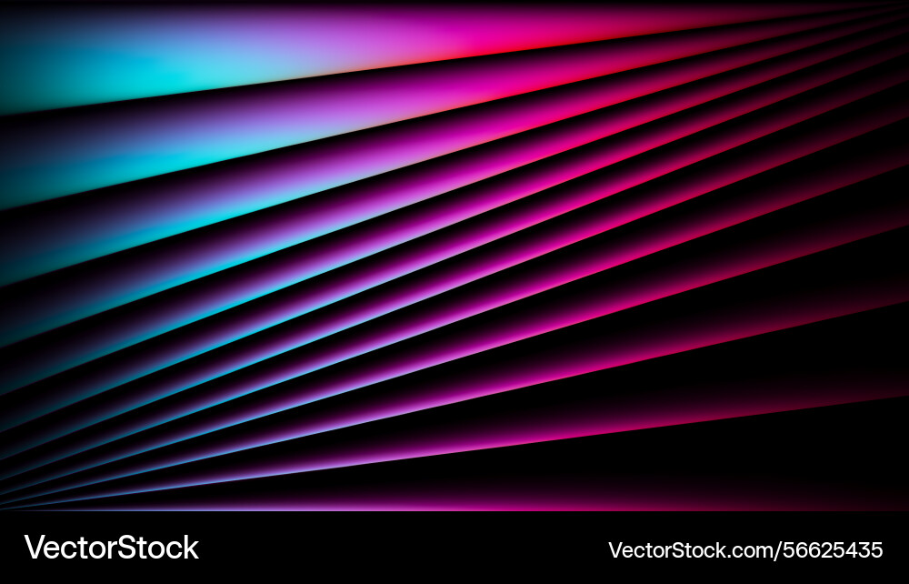 Vibrant sharp diagonal rays in glowing intensity Vibrant sharp diagonal rays in glowing intensity vector image
