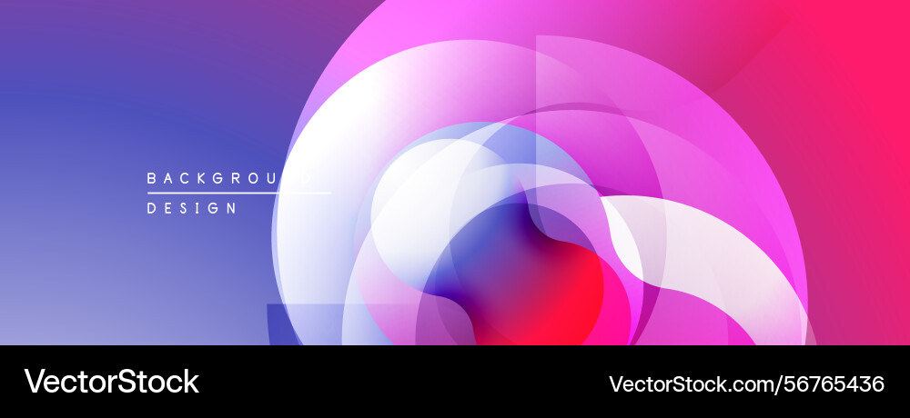 Abstract colorful layers create dynamic visual Abstract colorful layers create dynamic visual vector image