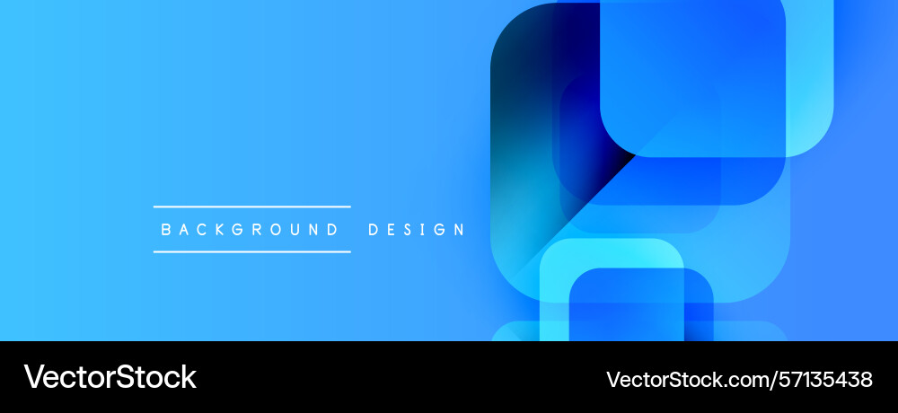 Abstract blue gradient background overlapping Abstract blue gradient background overlapping vector image
