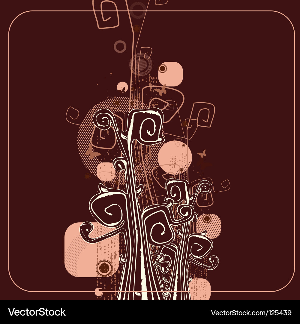 Abstract tree Vector Image