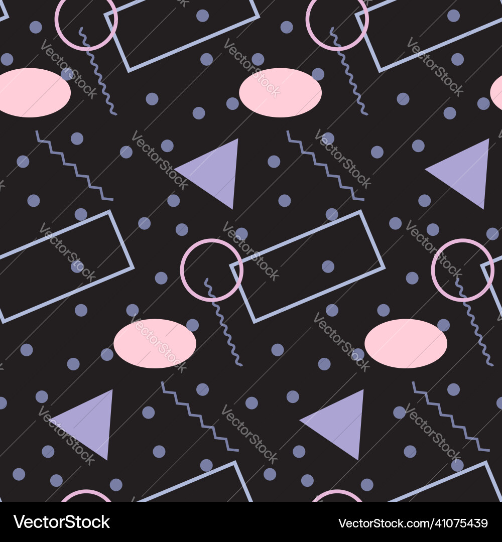 Seamless pattern in minimalistic geometric style Seamless pattern in minimalistic geometric style Vector Image