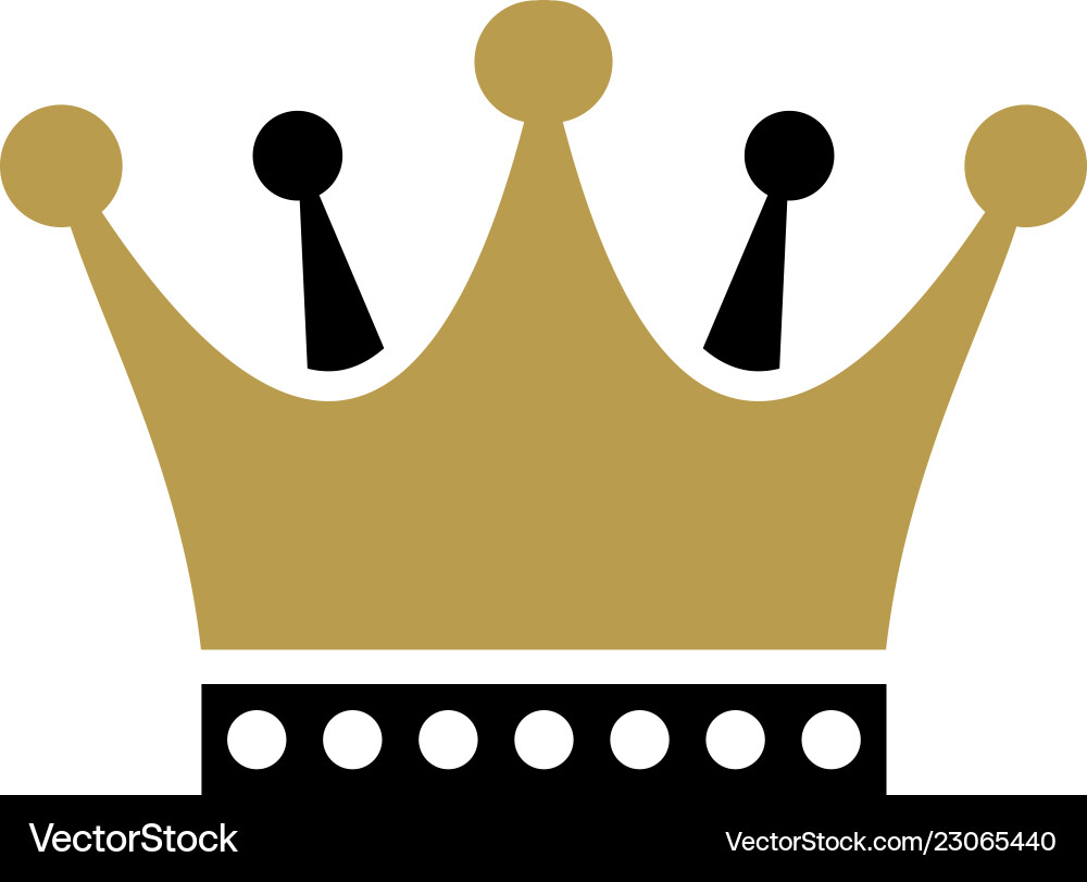 Royal Crown Logo Royalty Free Vector Image - VectorStock