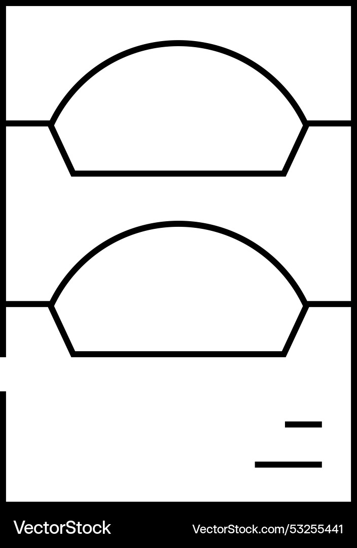 Light filters line icon Vector Image