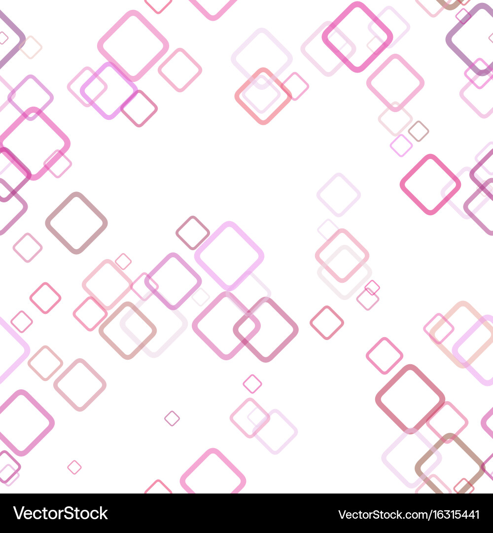Seamless square background pattern Vector Image