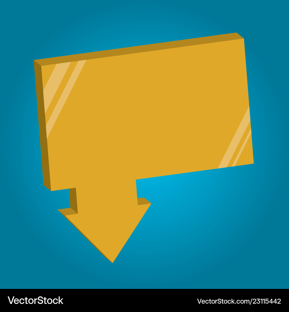 Flat design empty esp template Vector Image