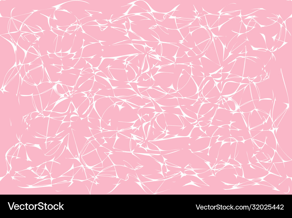 Pink background with abstract pattern Vector Image
