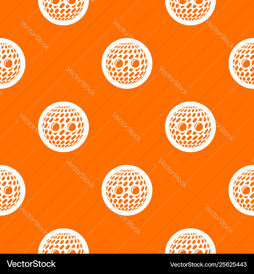 Disco button pattern orange Disco button pattern orange vector image