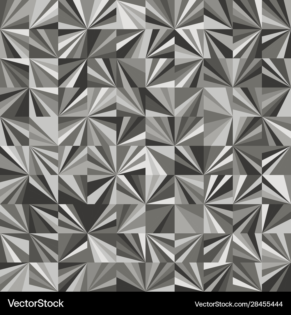 Funky stylized geo triangle square tiling pattern Funky stylized geo triangle square tiling pattern vector image