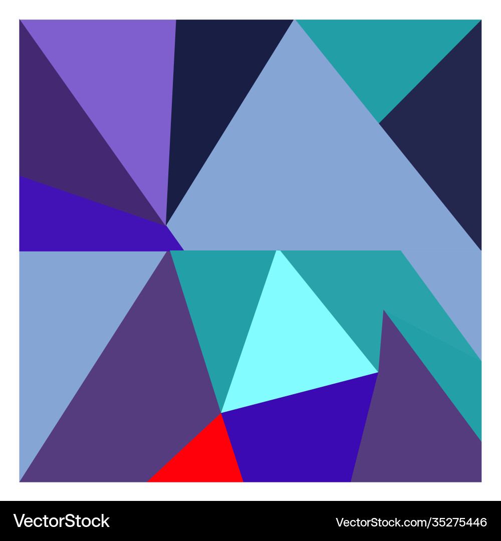 Colorful geometric and curve background pattern Vector Image
