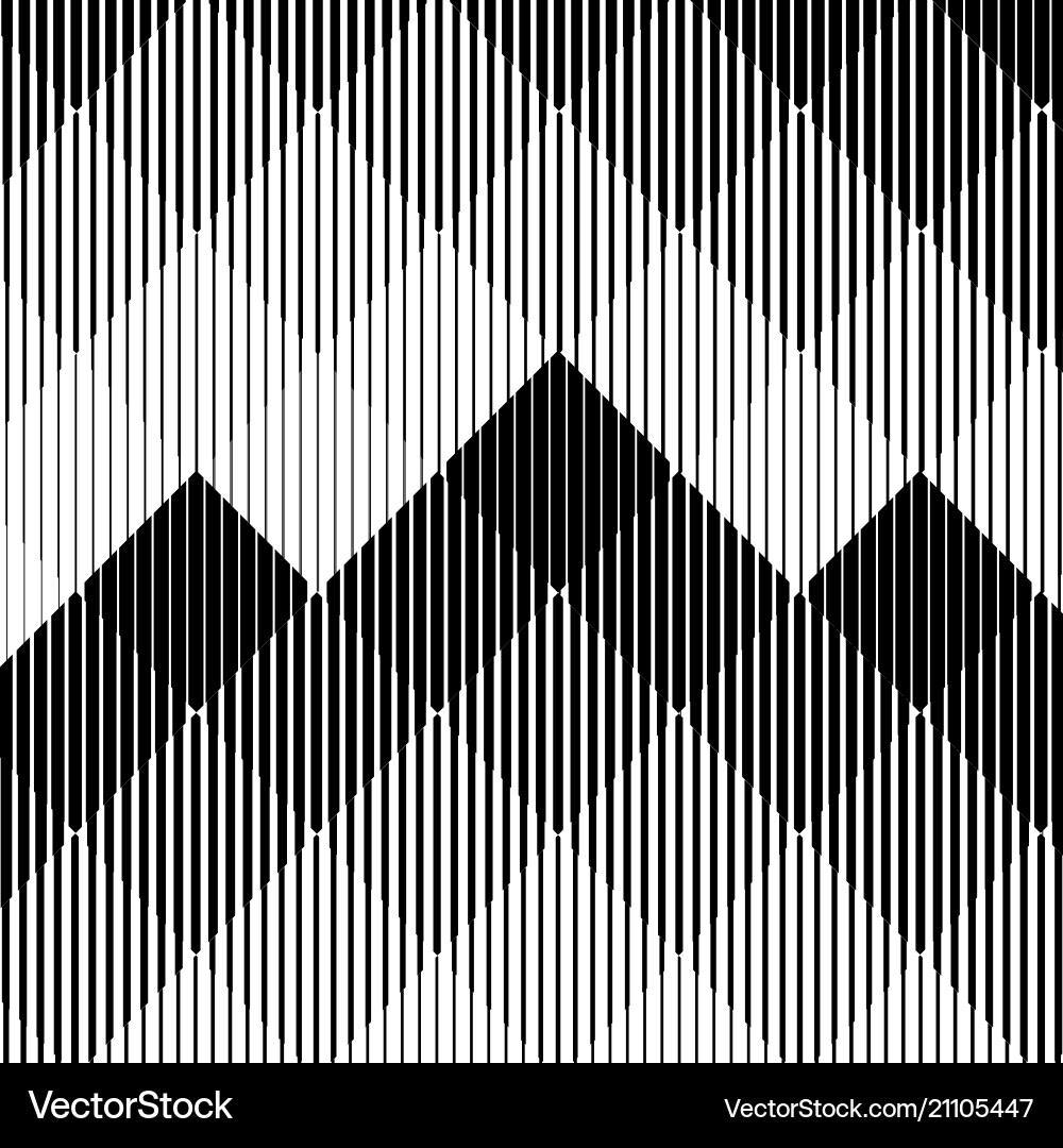 Parallel Line Halftone Pattern vector image