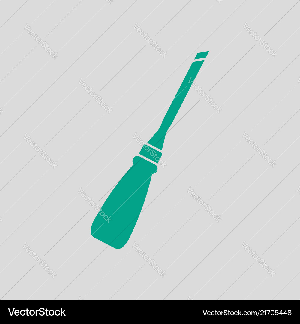 Chisel icon vector image