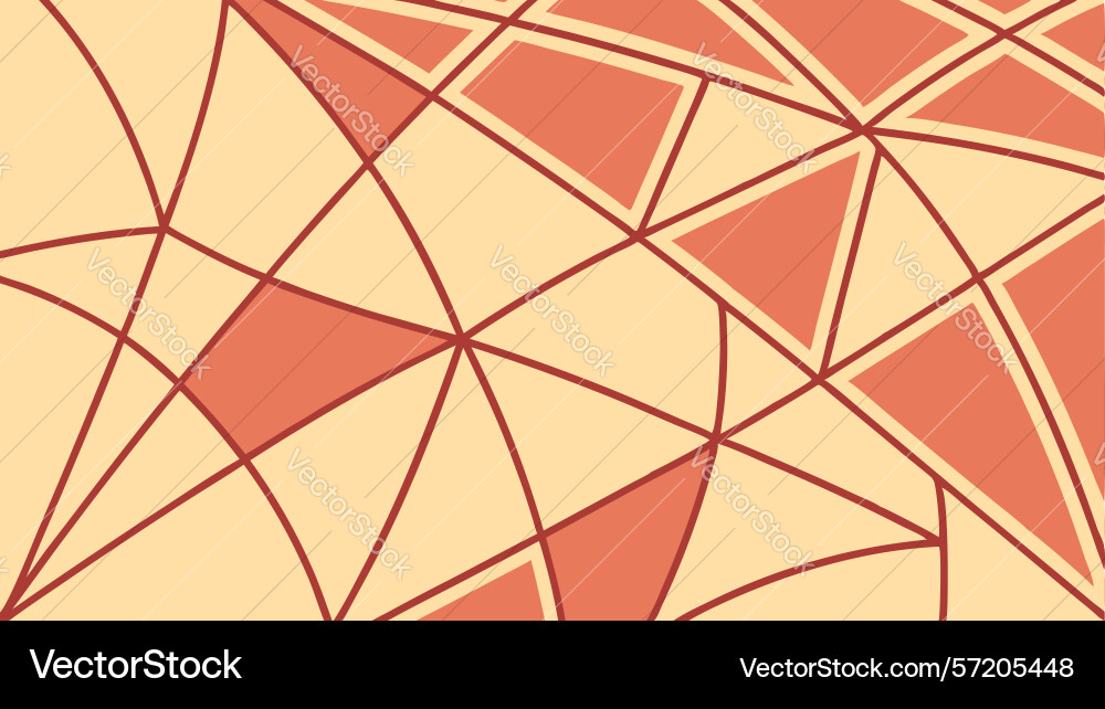 Dynamic geometric faceted abstract pattern design Vector Image