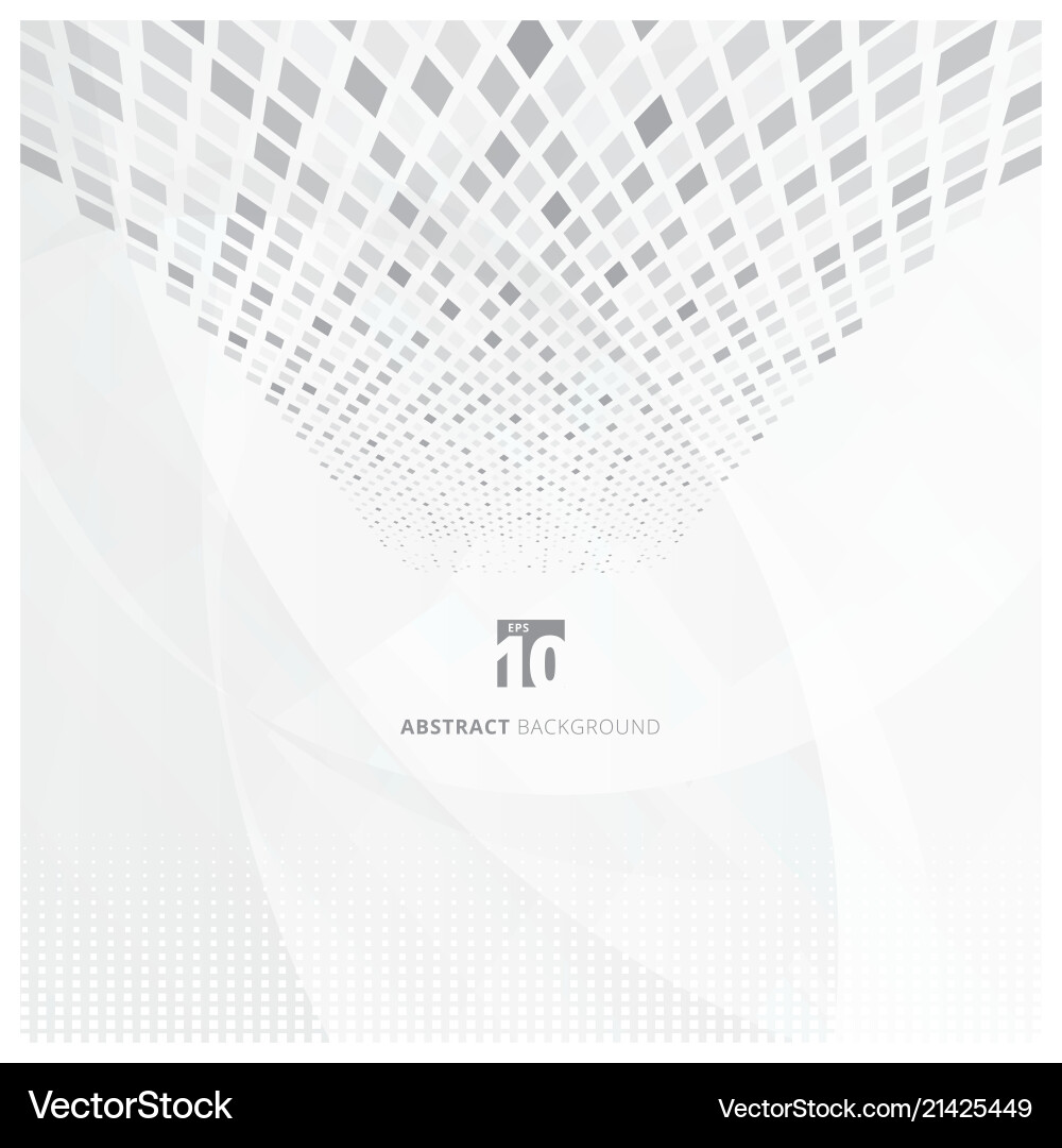 Abstract Data & Technology Grid vector image