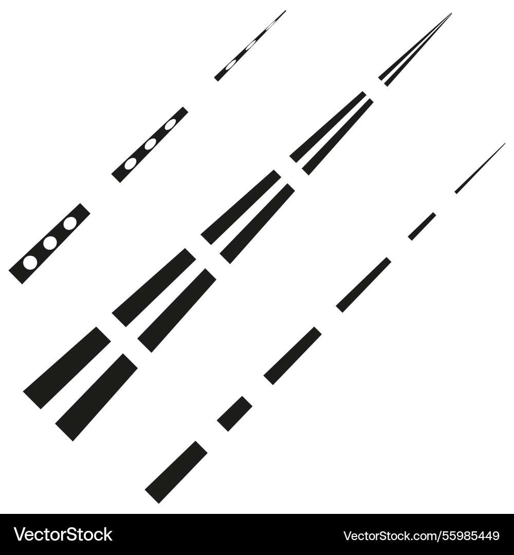 Dynamic speed lines abstract motion pattern white Dynamic speed lines abstract motion pattern white vector image