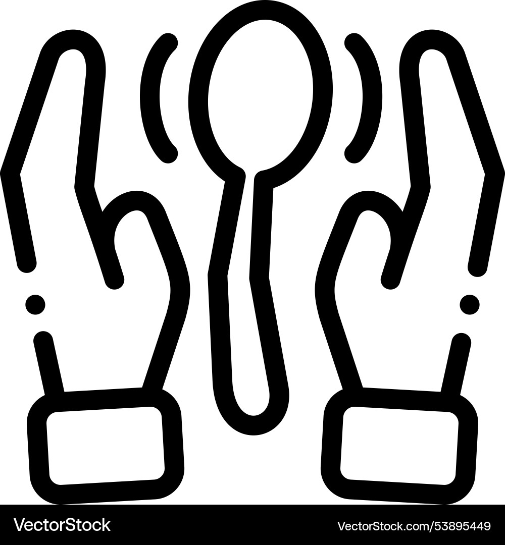 Geta icon thin linear style design isolated Geta icon thin linear style design isolated vector image
