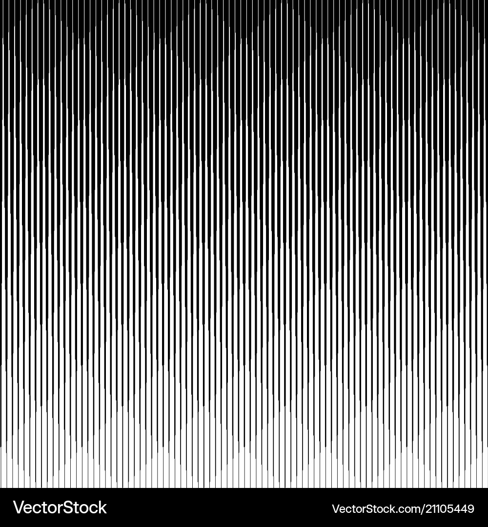 Linear Halftone Gradient Pattern Vector Image