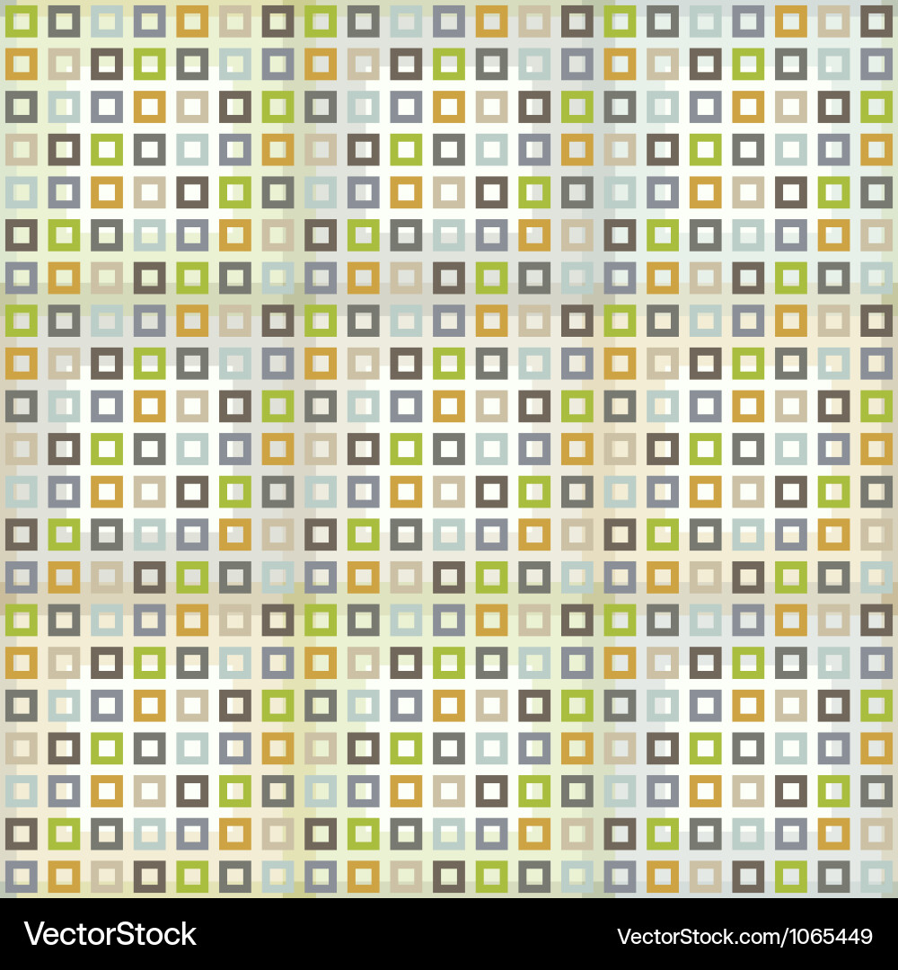 Seamless pattern with squares Vector Image