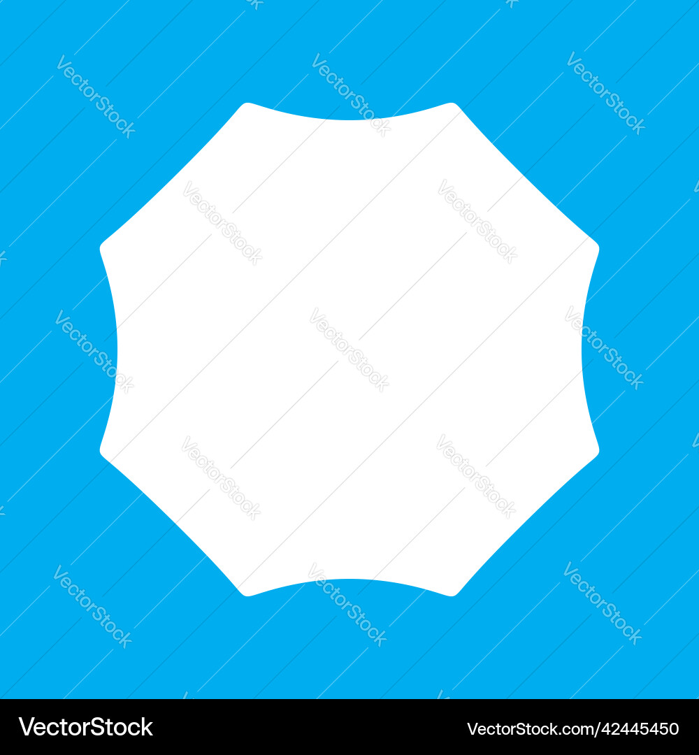 Abstract geometric icon symbol element shape Vector Image