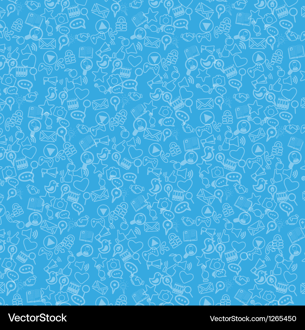 Web Icon Set Background Vector Image