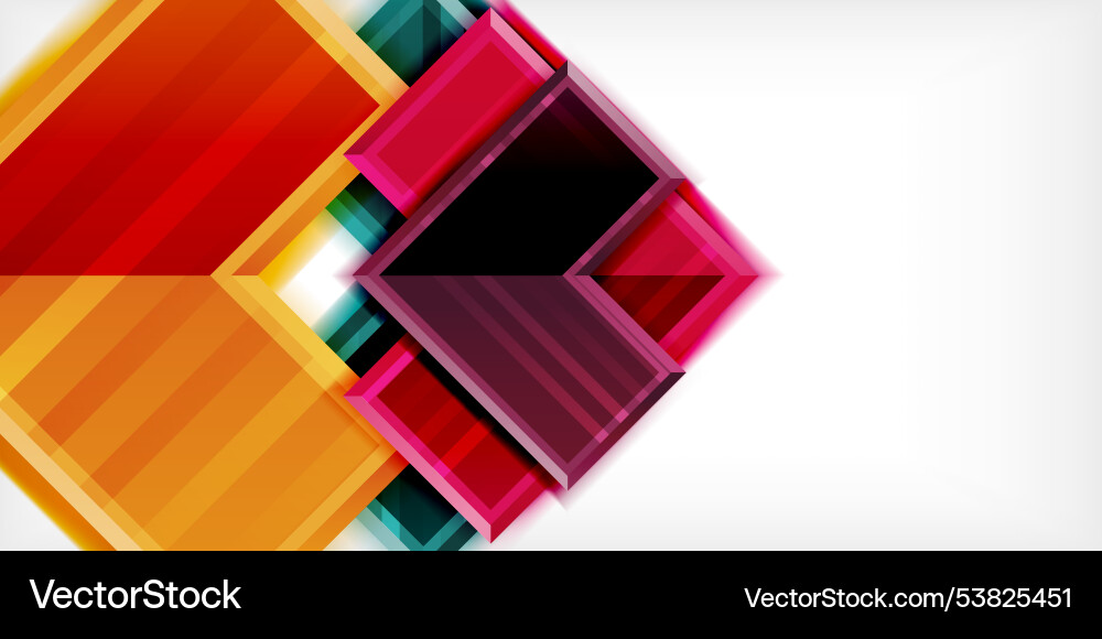 Arrow symbols created with 3d effects and line Vector Image