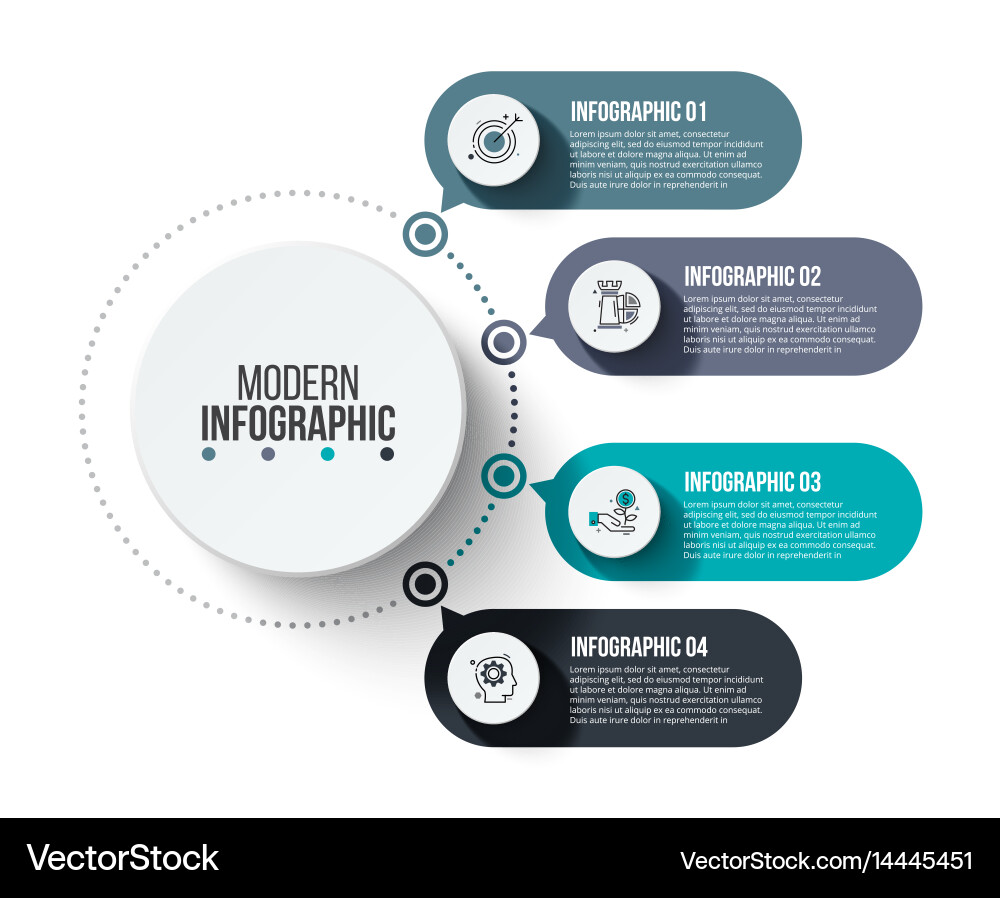 Data Analysis & Process Chart Vector Image