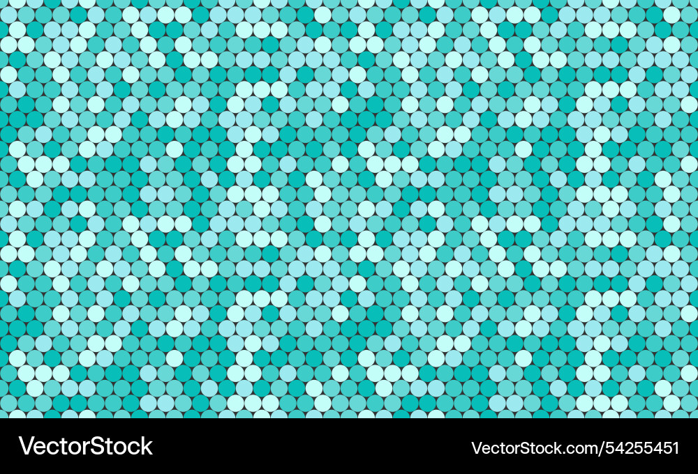 Round dotted pattern with geometric simplicity Vector Image