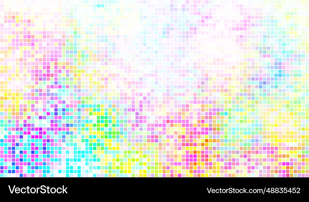 Abstract spectrum colorful bottom mosaic Abstract spectrum colorful bottom mosaic vector image