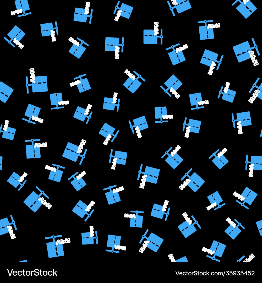 Line server vpn icon isolated seamless pattern Vector Image