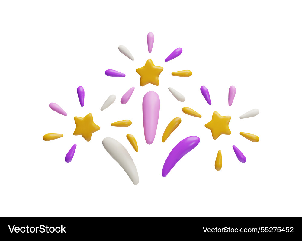 Sparkling firework explosion firecracker pattern Sparkling firework explosion firecracker pattern vector image