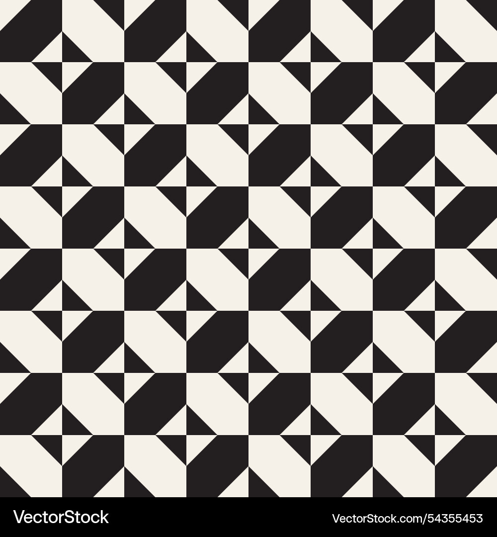 Seamless pattern repeating geometric elements Seamless pattern repeating geometric elements vector image
