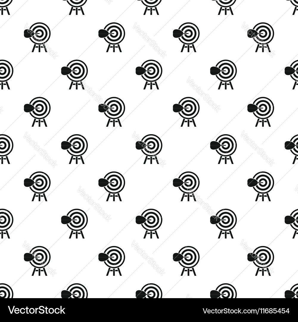 Target pattern simple style Vector Image