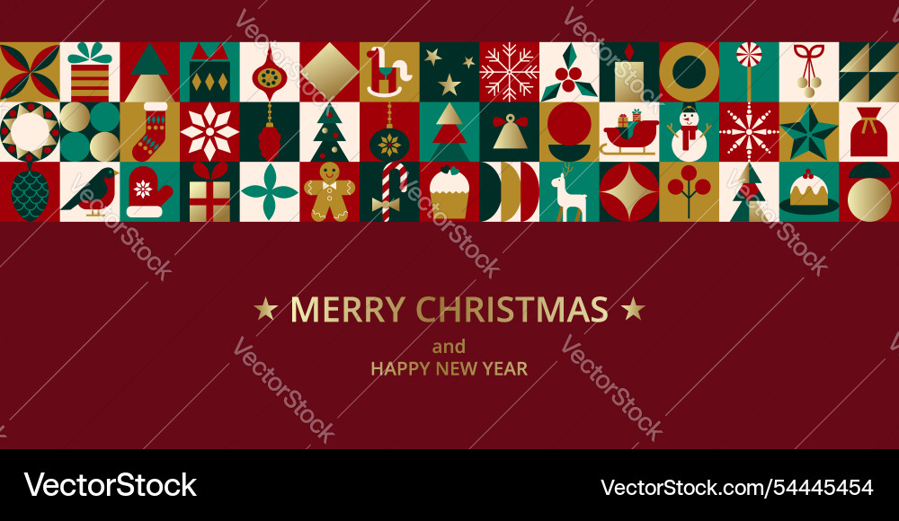 Weihnachtshintergrund mit Gradiententext Vektorbild