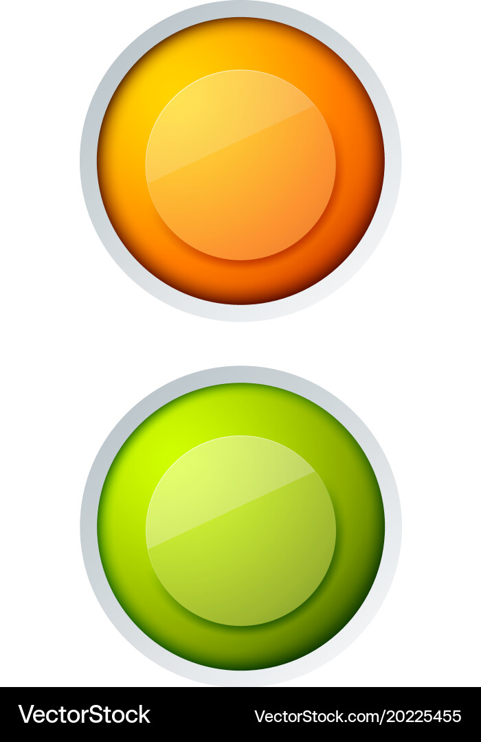 Abstract web interface elements concept vector image