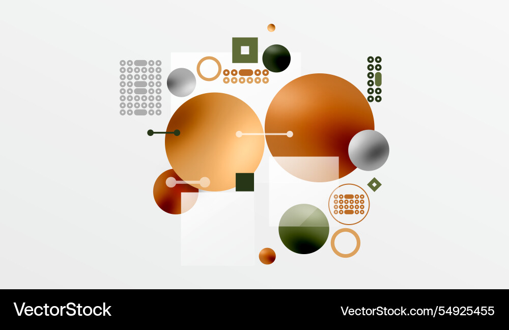 Minimalistic abstract design layered Minimalistic abstract design layered vector image