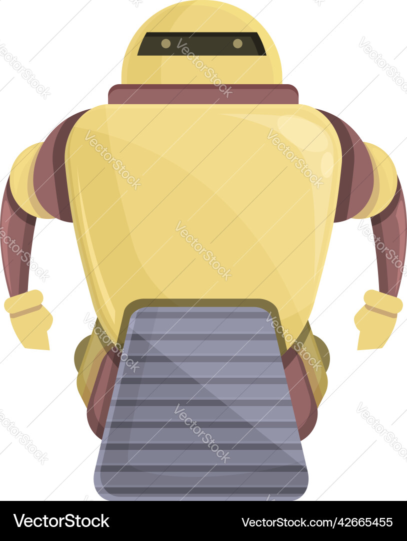 Robot bot icon cartoon android futuristic Robot bot icon cartoon android futuristic vector image
