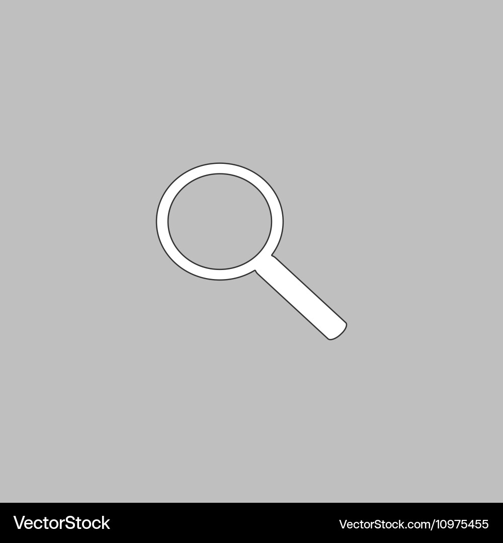 Search computer symbol Vector Image