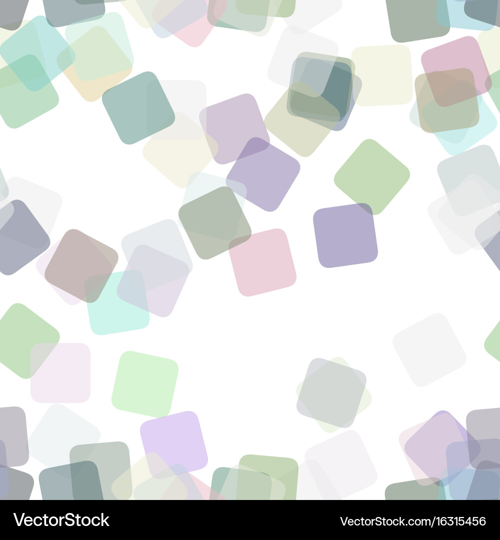 Seamless square background pattern Vector Image