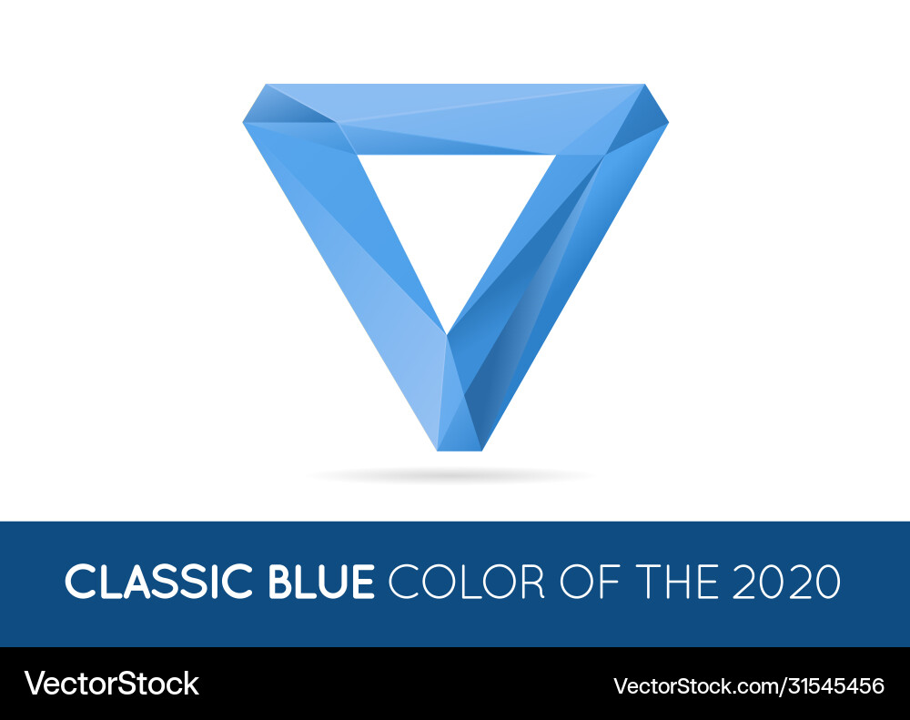 Trendy crystal triangulated gem sign element Trendy crystal triangulated gem sign element vector image