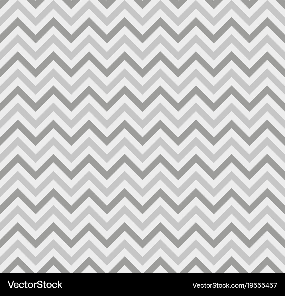 Gray Zigzag Pattern vector image
