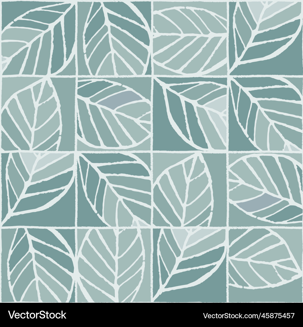 Seamless pattern with elm tree branches and leaves Seamless pattern with elm tree branches and leaves Vector Image