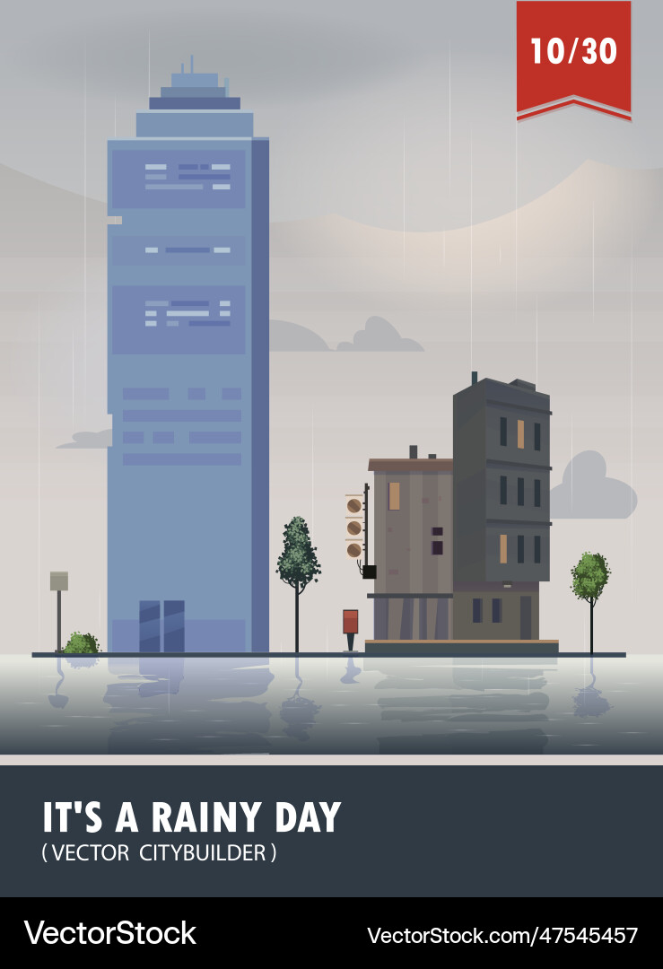 Set of cityscape with building Set of cityscape with building vector image