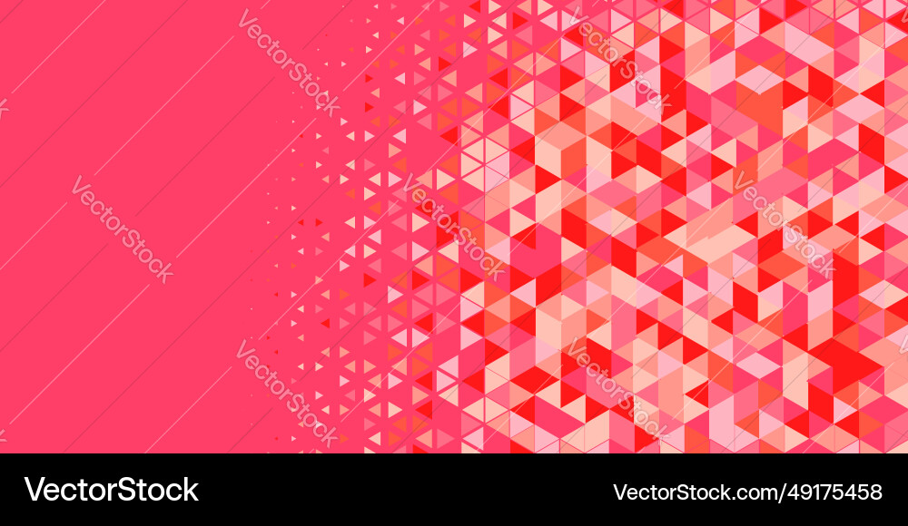 Abstract triangle colorful background Vector Image