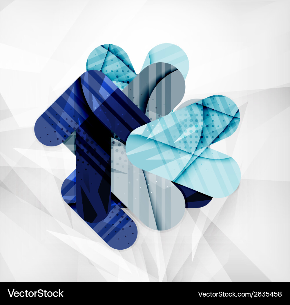 Modern web presentation design layout Vector Image