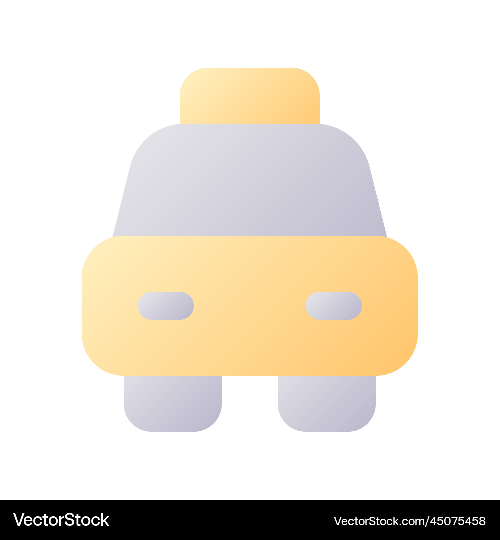 Transfer pixel perfect flat gradient two-color ui Vector Image