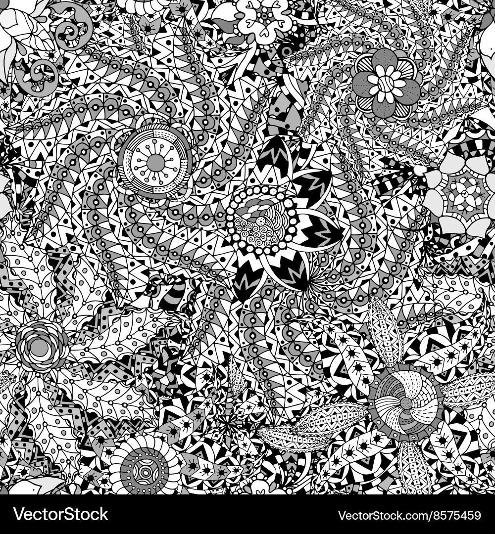 Abstract seamless pattern Vector Image