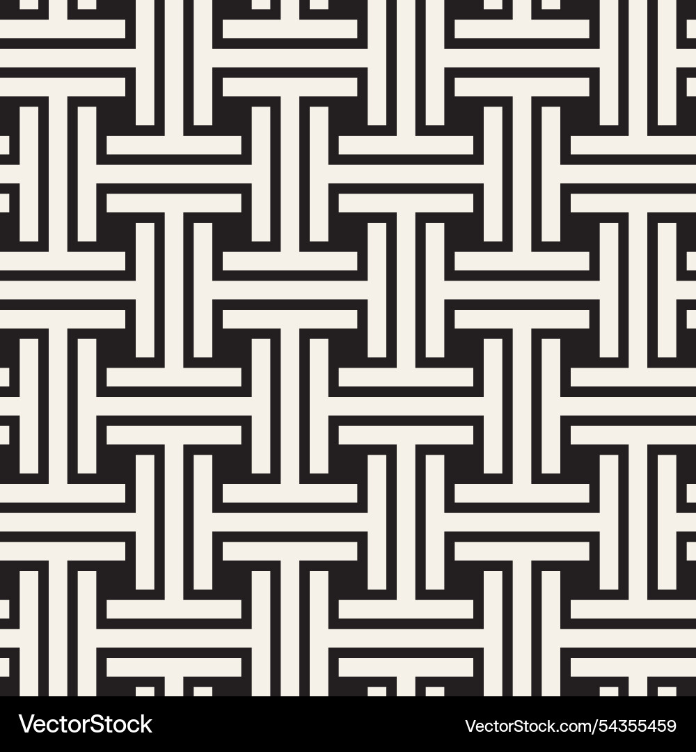 Seamless pattern repeating geometric elements Seamless pattern repeating geometric elements vector image