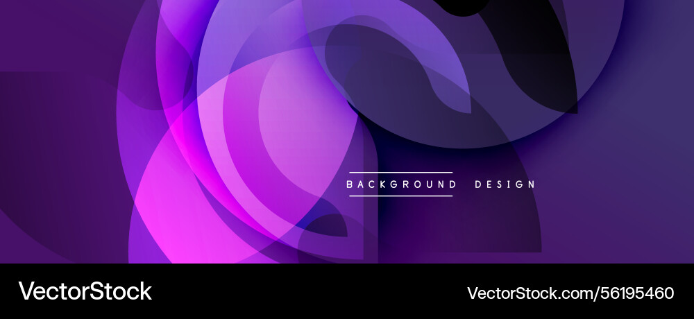 Abstract purple design features overlapping Abstract purple design features overlapping vector image
