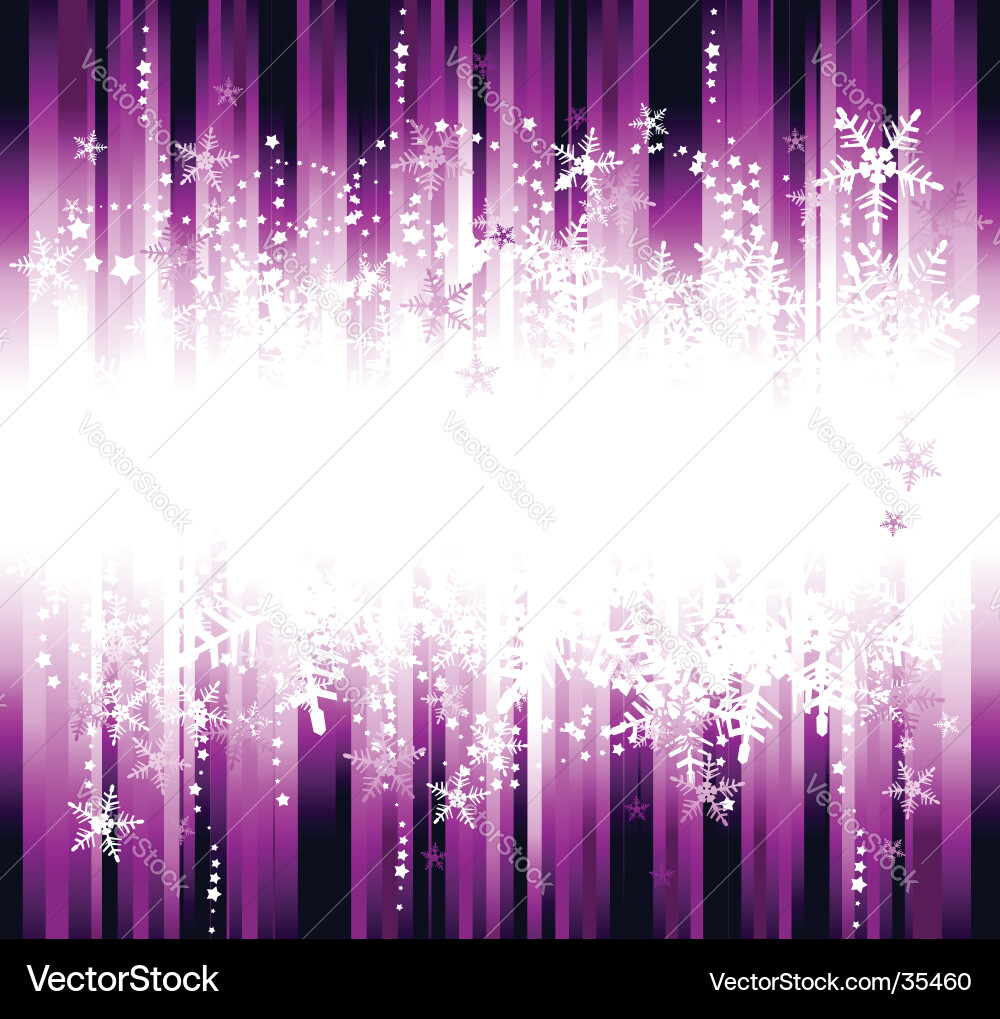 Sparkling Holiday Stripes Vector Image